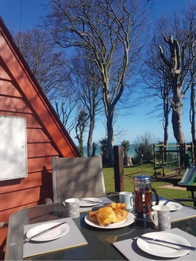 Escape To A Clifftop Chalet With Pool And Tennis Onsite - 1A Kingsdown Holiday Park Exteriér fotografie